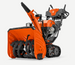 Husqvarna ST 427T 369cc LED 27" Snow Blower, Front View. 
