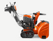 Husqvarna ST 427T 369cc LED 27" Snow Blower, Side View. 