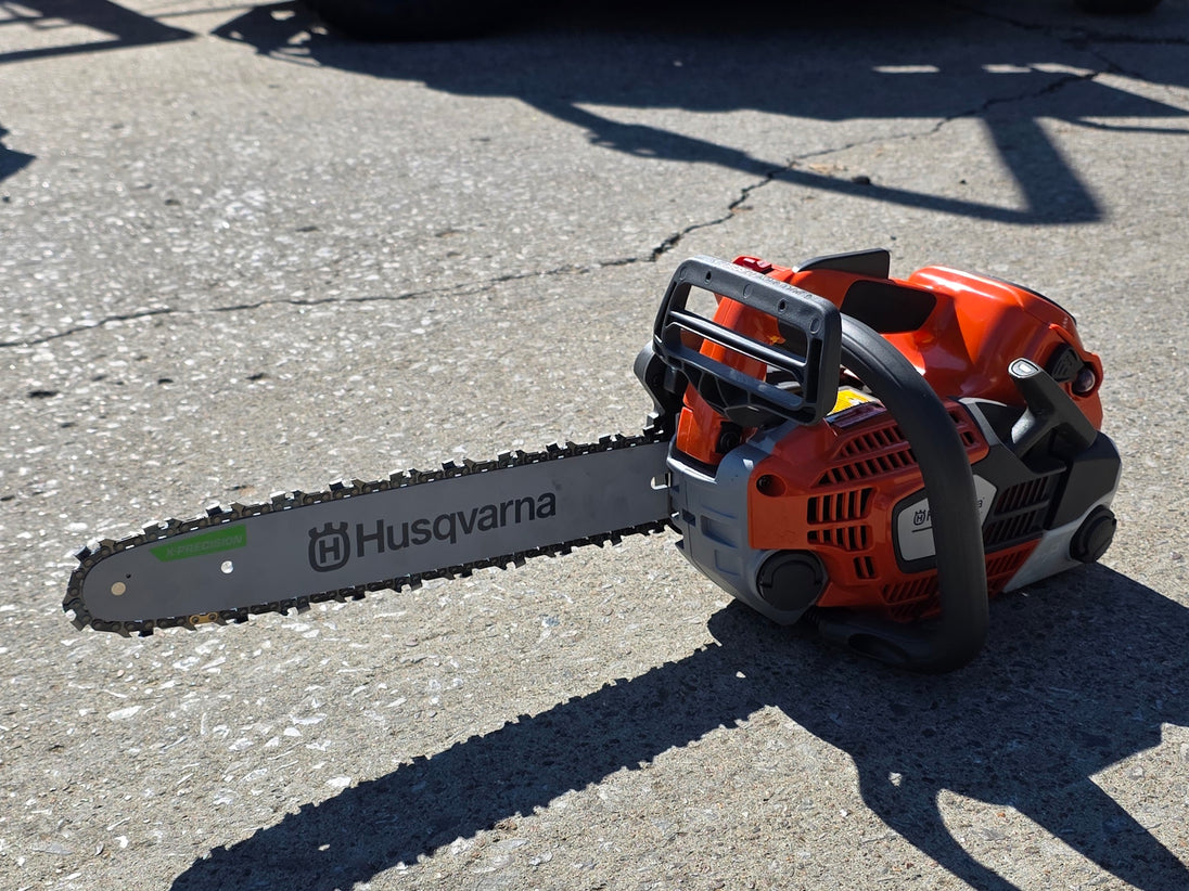Husqvarna T540XP Chainsaw Professional 14" - 37.7 cc X-Torq Front right angle picture 