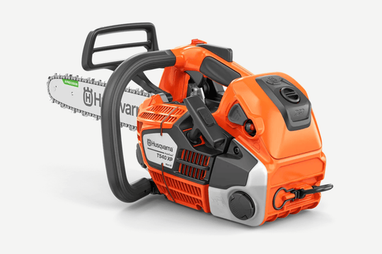Husqvarna T540 XP Mark III 39.1cc Top Handle Chainsaw 12", Other Side View. 