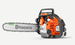 Husqvarna T540 XP Mark III 39.1cc Top Handle Chainsaw 12", Front View. 