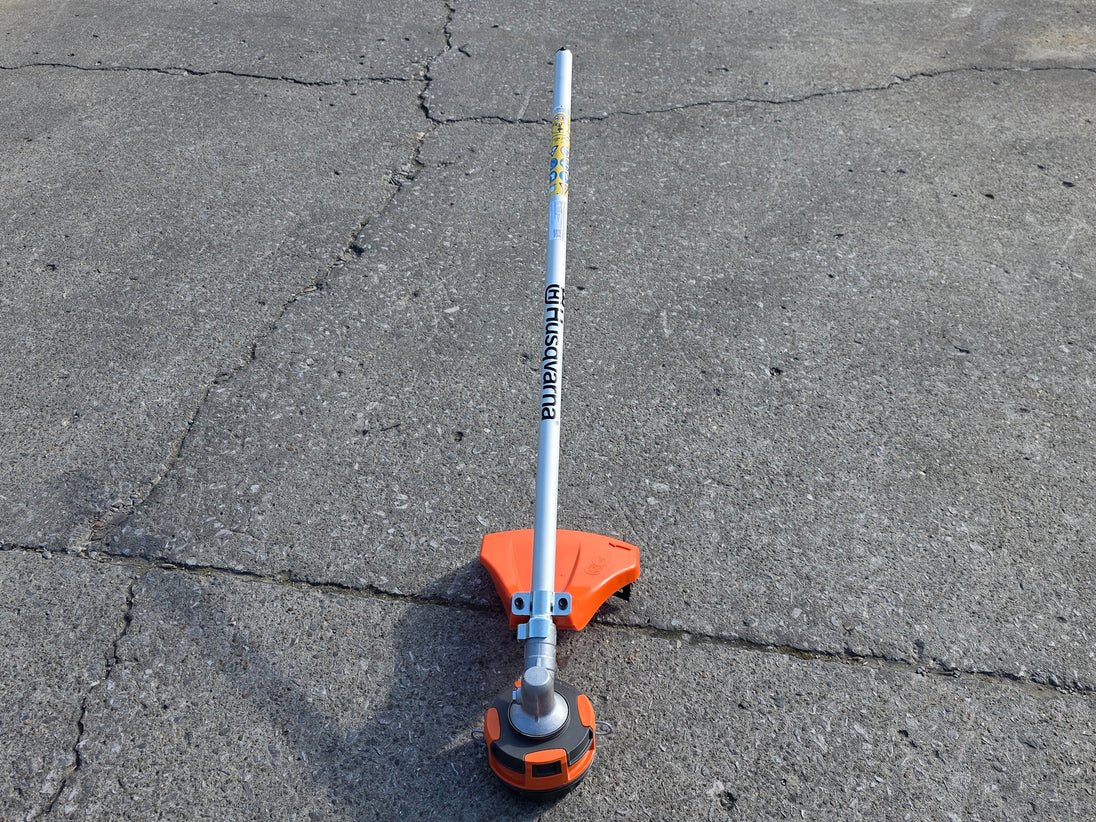 Husqvarna TA320 Trimmer Attachment 18" Cut For LK Models Front side picture 