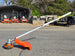 Husqvarna TA320 Trimmer Attachment 18" Cut For LK Models right side picture 