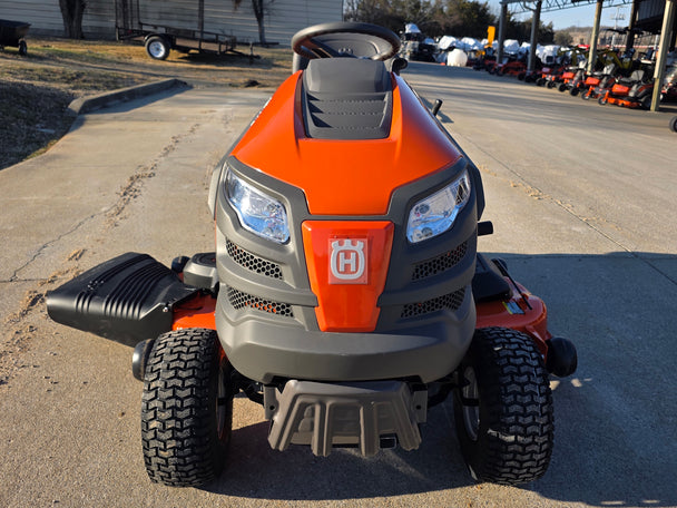 Husqvarna TS120 54" Garden Lawn Tractor – 24HP Briggs V-Twin Engine  front view picture 