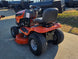 Husqvarna TS 120 42" Garden Lawn Tractor 19HP Briggs & Stratton (Scratch and Dent) back left angled view picture 