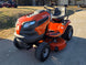 Husqvarna TS 120 42" Garden Lawn Tractor 19HP Briggs & Stratton (Scratch and Dent) front right angled view picture 