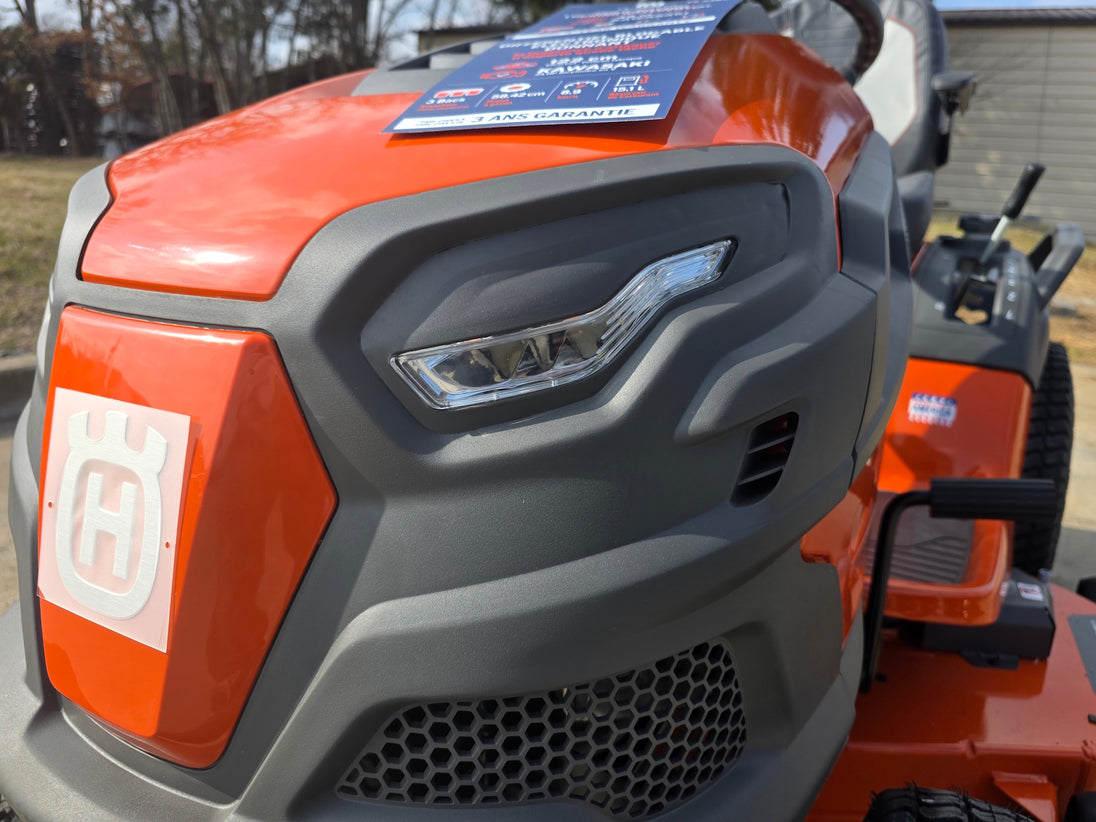 Husqvarna TS 348XD 48" Garden Tractor 24 HP Kawasaki (Scratch and Dent) head light view picture 