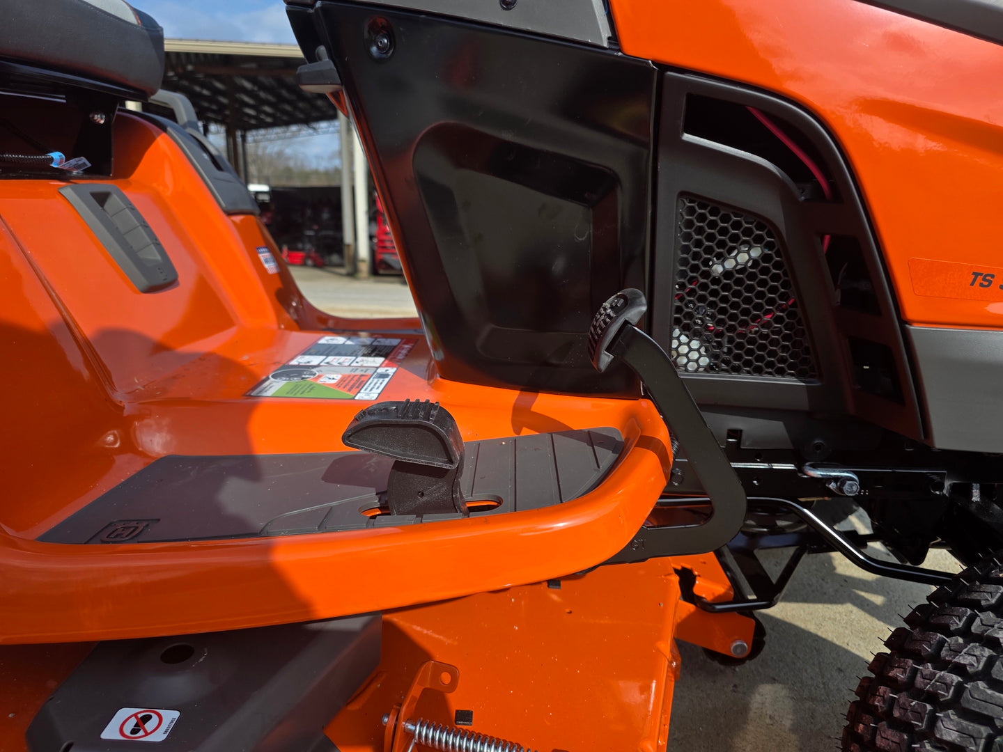 Husqvarna TS 348XD 48" Garden Tractor 24 HP Kawasaki (Scratch and Dent) hydro static view picture