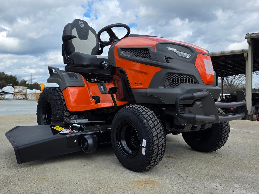 Husqvarna TS 375XD 54" Lawn Tractor – 24HP Kawasaki V-Twin Engine Front Left picture 