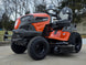 Husqvarna TS 375XD 54" Lawn Tractor – 24HP Kawasaki V-Twin Engine Front right angle picture 