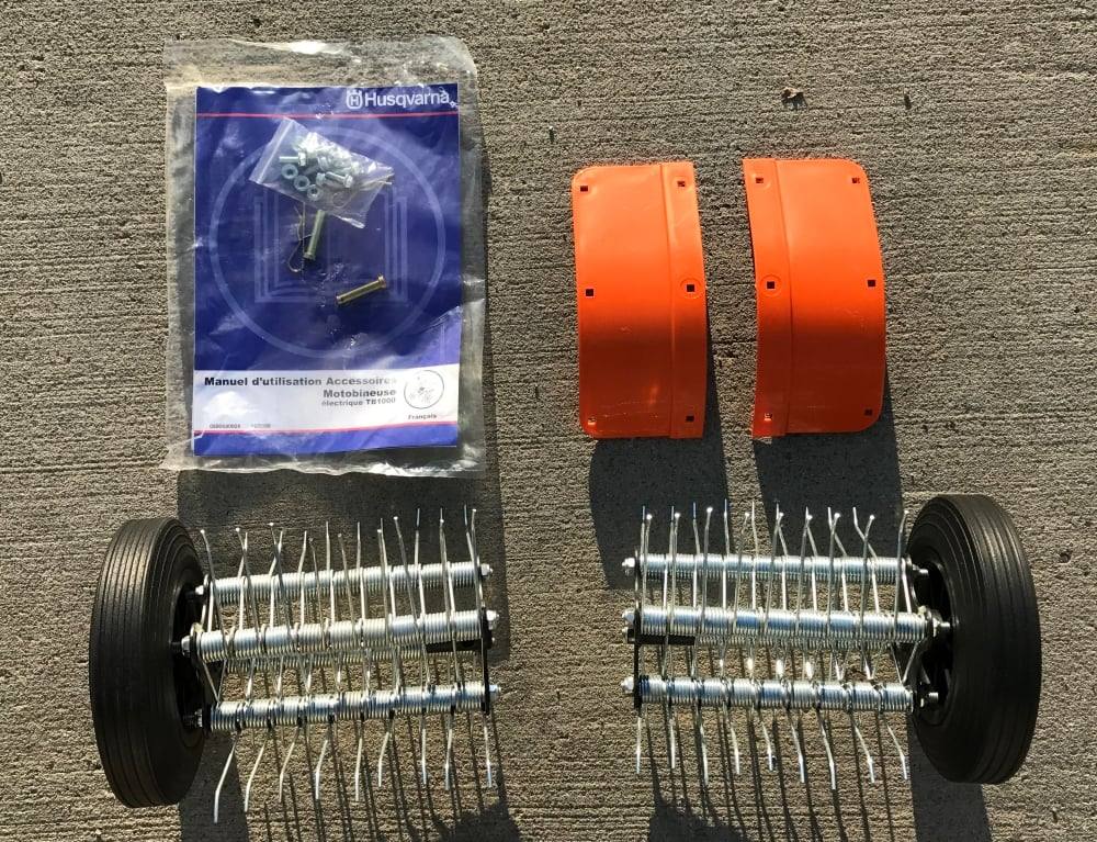 Husqvarna Tiller Dethatcher TB1000 Tiller Moss Rake 522036901 - SLE Equipment - 1