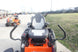 Husqvarna Z254FX 24HP Kawasaki Zero Turn Mower (Scratch and Dent), Front View. 
