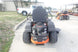 Husqvarna Z254FX 24HP Kawasaki Zero Turn Mower (Scratch and Dent) Back View.