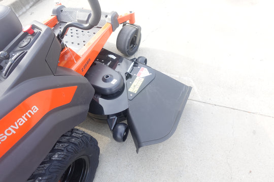 Husqvarna Z254FX 24HP Kawasaki Zero Turn Mower (Scratch and Dent), Down View. 