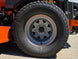 Husqvarna Z572XS Commercial Zero Turn Mower 38.5Hp Kawasaki +Bonus 522L Trimmer (Scratch and Dent) Back wheel picture 