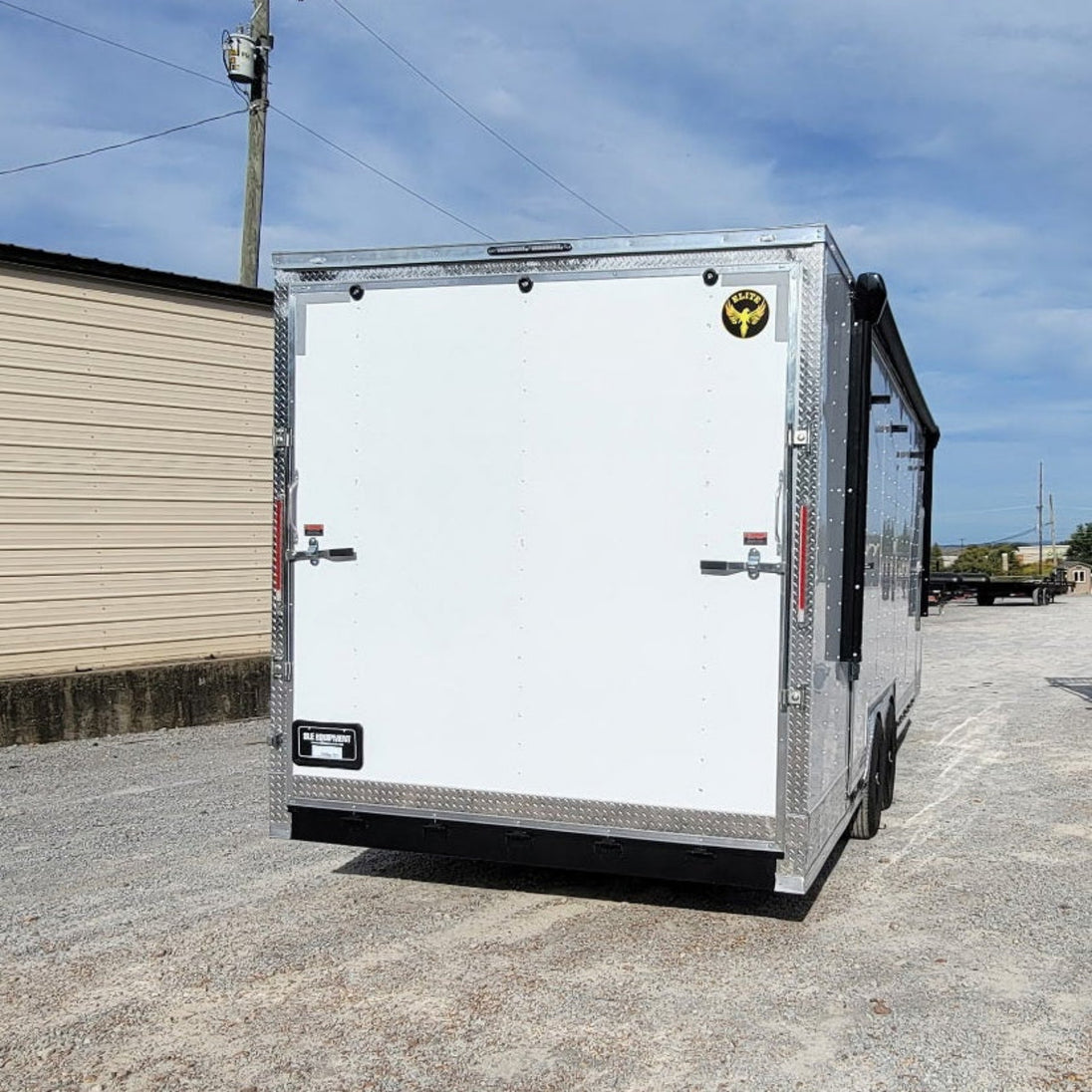 8.5' X 24' White Custom Stage Trailer Showcase Event Marketing - SLE Equipment - 34
