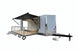 8.5' X 24' White Custom Stage Trailer Showcase Event Marketing - SLE Equipment - 1