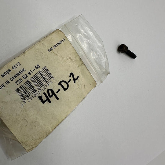 Husqvarna - SCREW MC6S 4X12 725529156 ( Superseded to 725529155 ) - SLE Equipment - 2