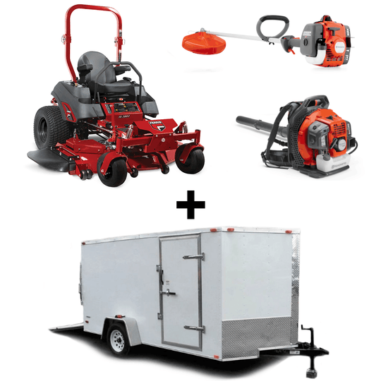 Ferris 5902107 52" IS700 Zero Turn Mower Encl Trailer Handheld Package - SLE Equipment - 1