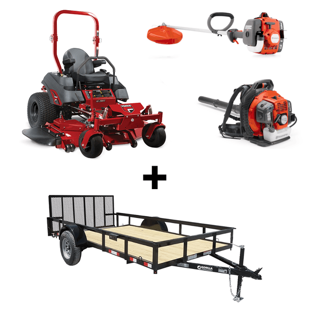 Ferris 5902107 52" IS700 Zero Turn Mower Util Trailer Handheld Package - SLE Equipment - 1