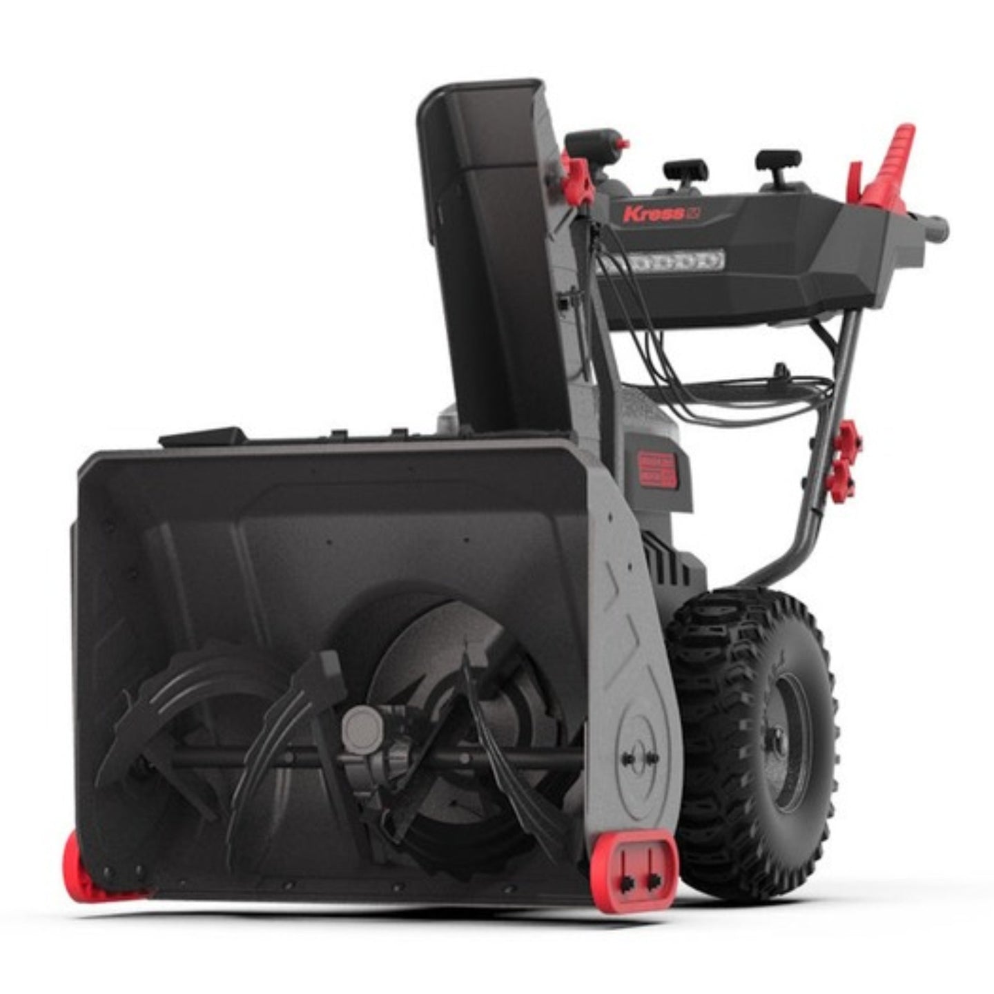 Kress KG471 60V 24" 2 - Stage Snow Thrower Kit (4 x 5Ah Batteries + 8amp Dual Port Charger) - SLE Equipment - 2