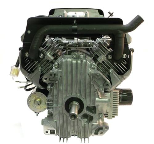 Kawasaki 25 HP Vertical Engine FH721V - (J)S09 , Back View. 
