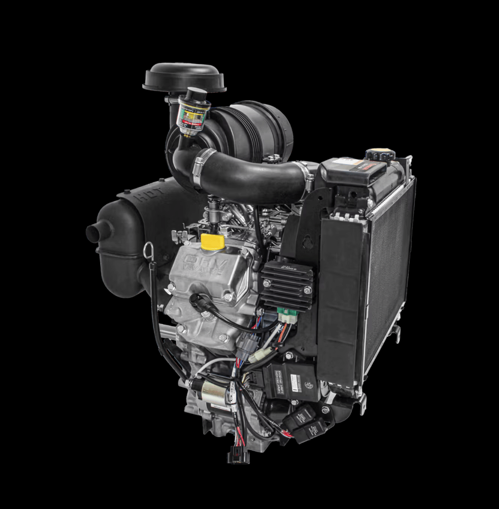 Kawasaki 31 HP FD Horizontal Engine FD851D-(N)S01-S, General View. 