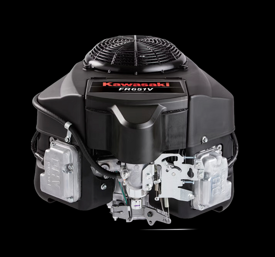 Kawasaki FR651V-LS00-S 21HP V-Twin Vertical Shaft Engine Electric Start, General View. 