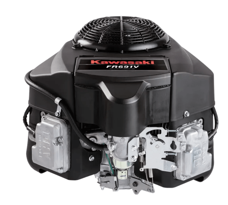 Kawasaki FR691V-(L)S00-S 23 HP Engine, Front View. 