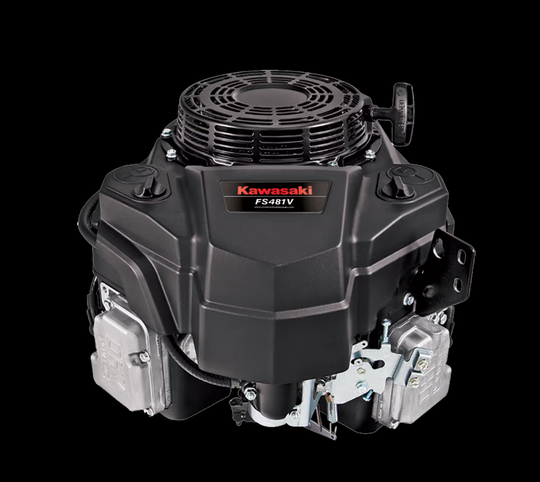 Kawasaki FS481V-JS01-S 14.5HP V-Twin Vertical Shaft Engine Electric Start, General View. 