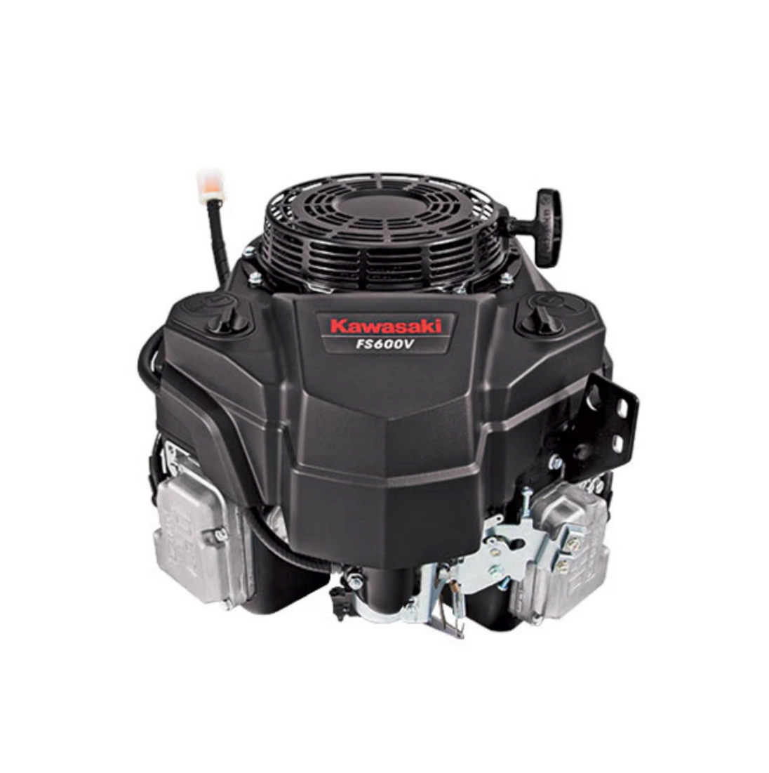 Kawasaki FS600V-BS41-S 18.5HP V-Twin Vertical Shaft Engine Electric Start,General View. 
