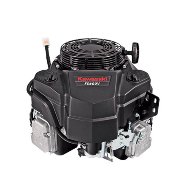 Kawasaki FS600V-HS01-S 18.5HP V-Twin Vertical Shaft Engine Electric Start General View 