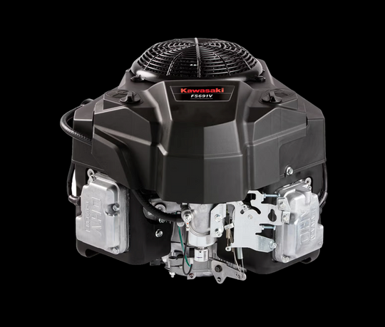 Kawasaki FS691V-LS00-S 22HP V-Twin Vertical Shaft Engine Electric Start, General View. 