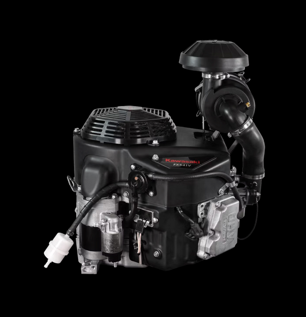 Kawasaki FX541V-FS00-S 15HP V-Twin Vertical Shaft Engine Electric Start, General View. 