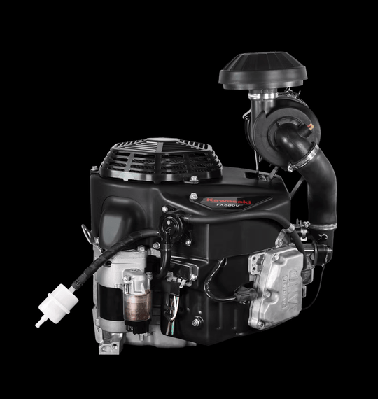  Kawasaki FX600V-HS00-S 19HP V-Twin Vertical Shaft Engine Electric Start, General View. 