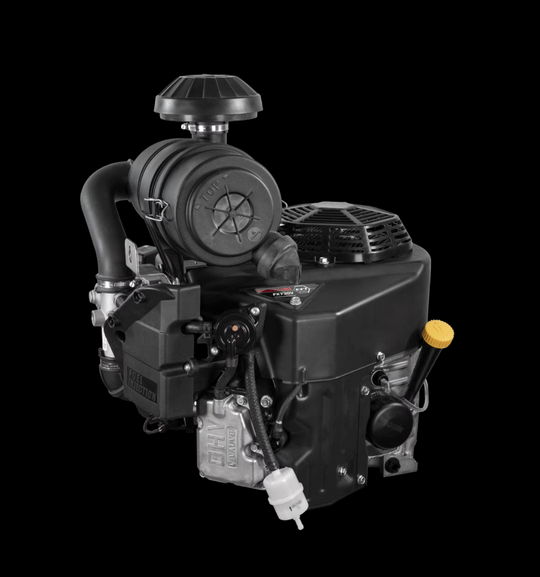 Kawasaki FX730V-FS36-S 23.5HP V-Twin Vertical Shaft Engine Electric Start, General View. 