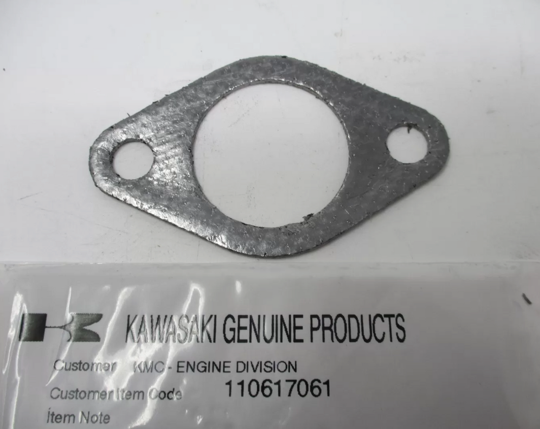 Kawasaki Genuine Part 11061-7061 GASKET MUFFLER Pack of 4, General View