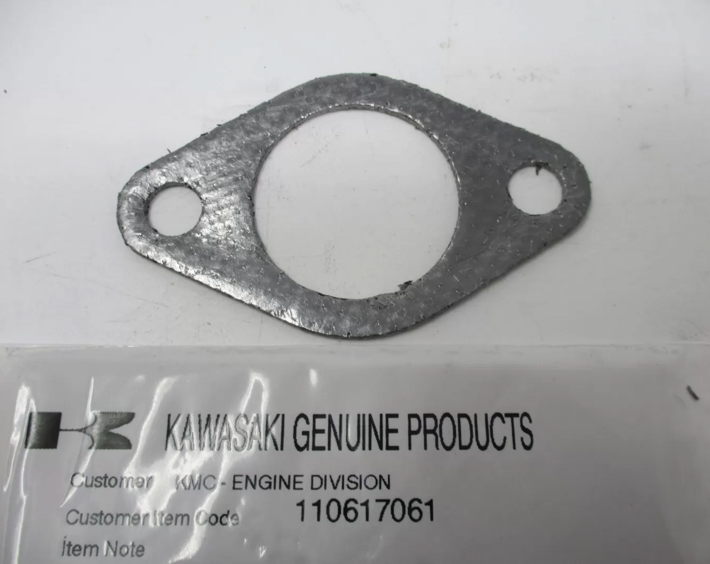 Kawasaki Genuine Part 11061-7061 GASKET MUFFLER Pack of 4, General View