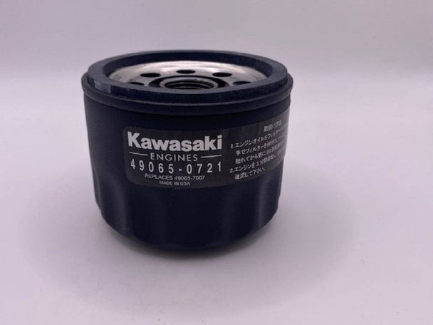 Kawasaki Genuine Part 49065 - 0736 Filter Oil - Superseded from 49065 - 0721 - SLE Equipment - 1