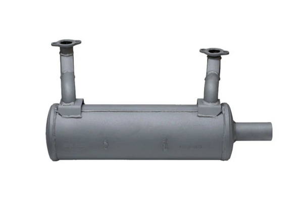 Kawasaki Genuine Part 49070-0879 MUFFLER-COMP, Front View. 