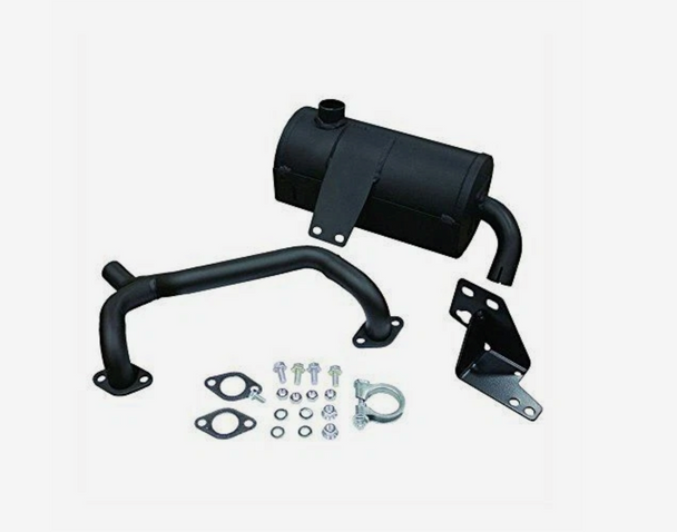 Kawasaki Genuine Part 99999-0415 KIT MUFFLER, General View. 
