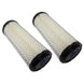 Kohler 25 083 01-S Pack Of 2 Engine Air Filters Replaces Exmark 103-1327  front view picture 