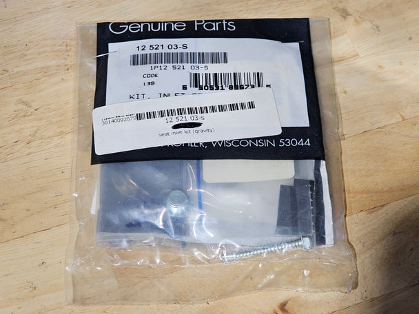 Kohler Genuine Part 12 521 03-S Inlet Seat Kit (Gravity) CMD Image 2