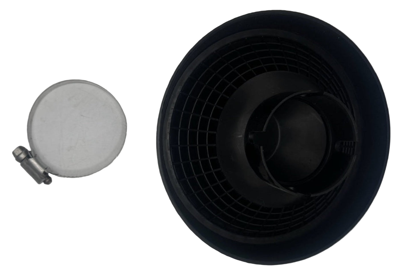 Kohler Genuine Part 25 324 04-S HOOD, INLET bottom straight picture with clamp 