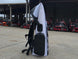 Mammoth Tropic 30-Quart Cooler Backpack White/Black  left side view picture 