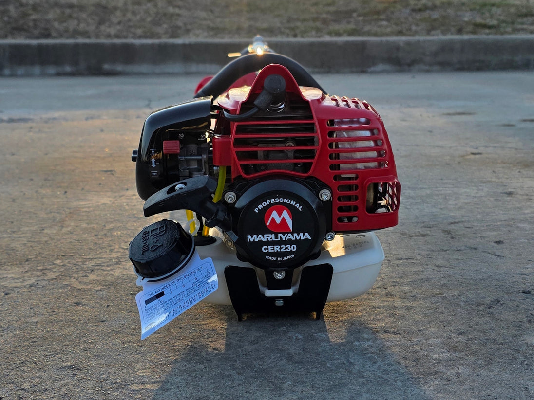 Maruyama B230L String Trimmer Straight Shaft  22.5cc back view picture 