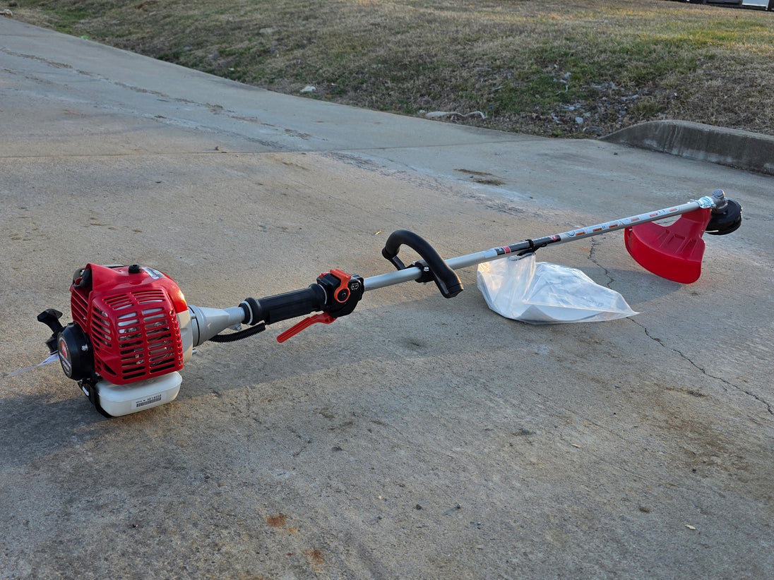 Maruyama B230L String Trimmer Straight Shaft  22.5cc back right angled view picture 
