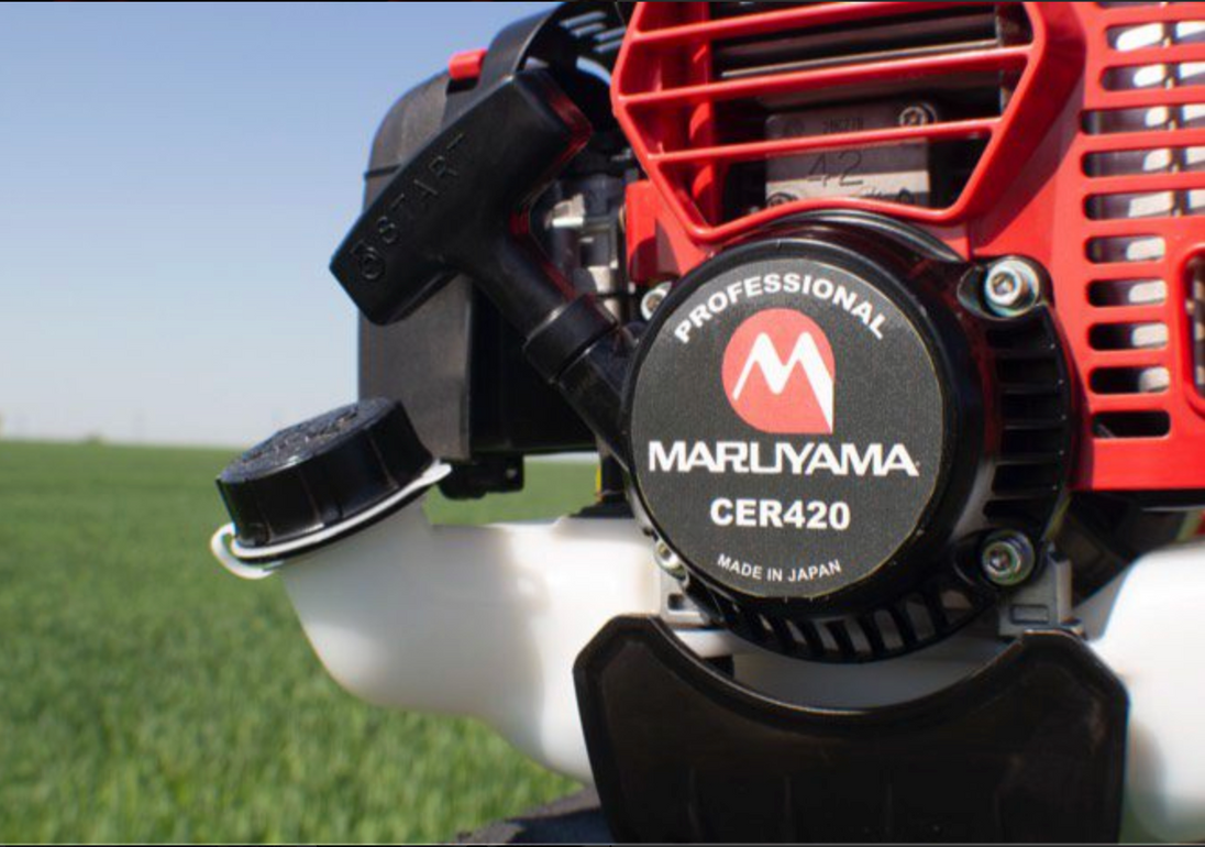 Maruyama_B420L_Brushcutter_Straight_Shaft_41.5cc,Back View