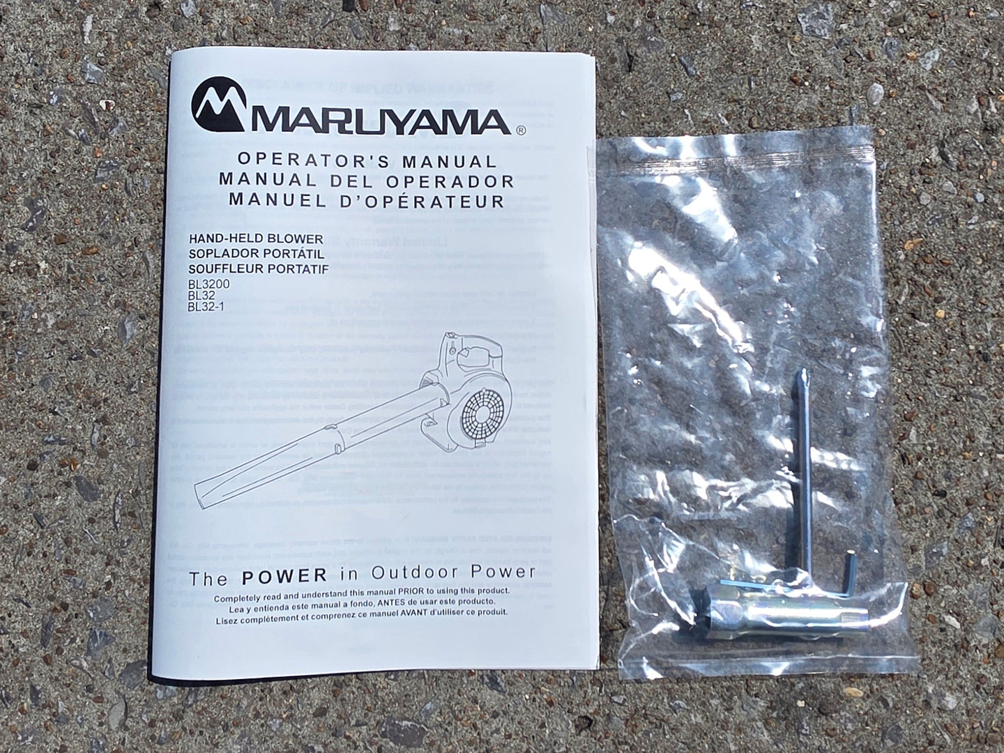 Maruyama BL32 Handheld Leaf Blower Accessory picture 