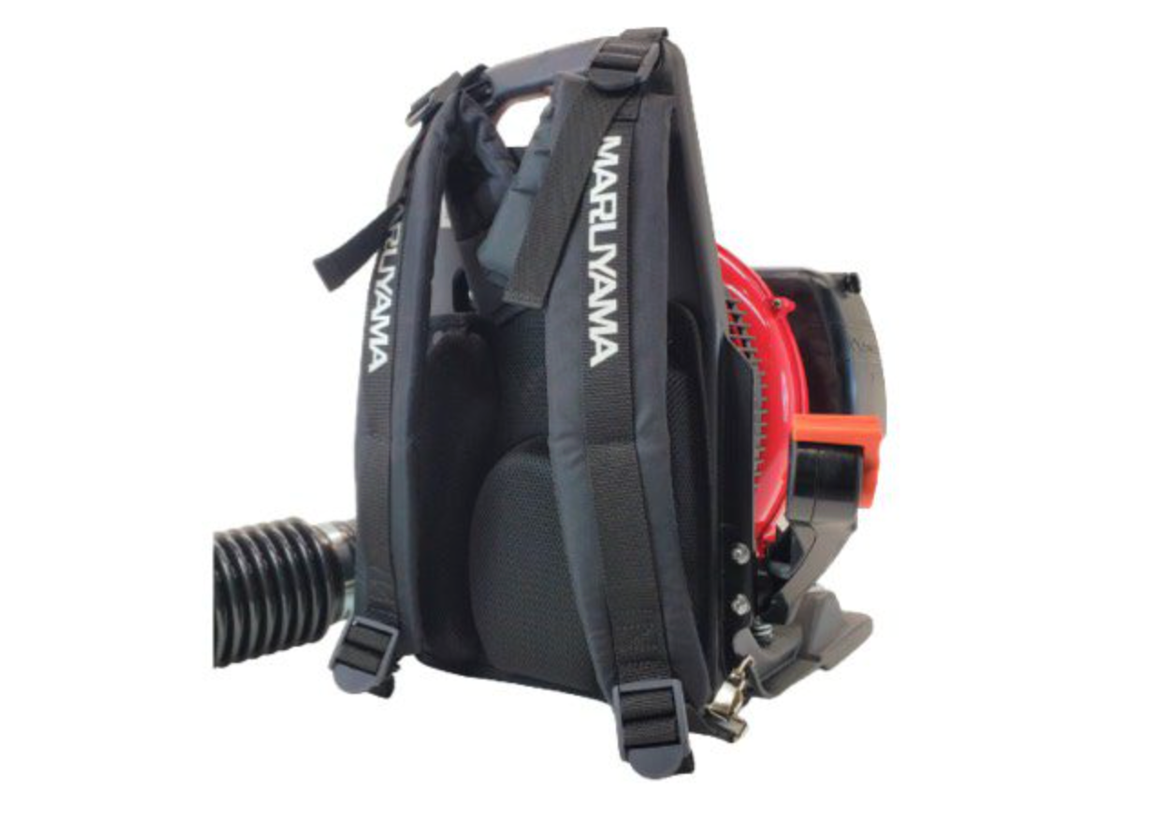 Maruyama BL70-HA Backpack Blower-Hip Assist Throttle,Side View.